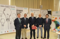 Autoridades en la inauguracin de las jornadas