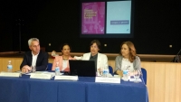 Un momento de la conferencia 'Para una sociedad inclusiva. Lenguaje no sexista'