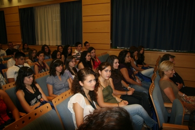 Alumnos asistentes al campus cientfico