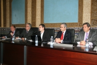 Participantes en la mesa redonda sobre empleabilidad