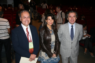 Juan Jose Ruiz, Isabel Pombal y Alfonso Garcia-Ferrer