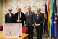 De izquierda a derecha, Jos Antonio Ruiz, Antonio Ruiz, Jos Carlos Gmez Villamandos y Manuel Prez.