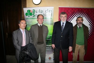 De izq a dcha, Francisco Villamandos, Jose Juan Daz Trillo,Jose Manuel Roldn Nogueras y Jess Muoz