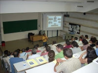 Una de las exposiciones realizadas durante el  curso