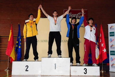 Andres Muoz obtuvo el segundo lugar en el podio