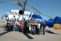 Alumnos de organizacin de empresas visitan la fabrica de Zumos Exprimidos del Grupo Leche Pascual y Faasa Aviacin